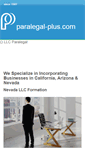 Mobile Screenshot of paralegal-plus.com
